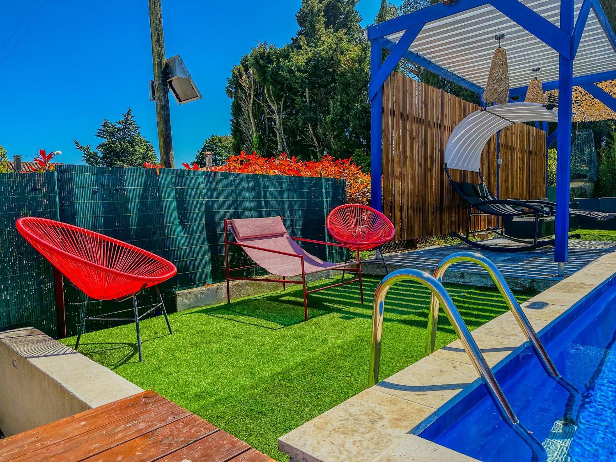 Loft Modern Avec Jardin Piscine Et Pool House Villa Lavalette Екстериор снимка